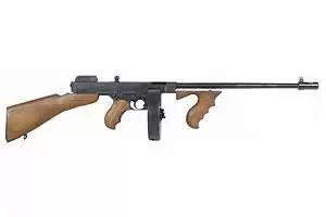 Auto-Ordnance 1927A-1 .45ACP 100RD Rifle Deluxe Walnut Pistol Caliber Carbine 16.5" Tommy Gun T1100D