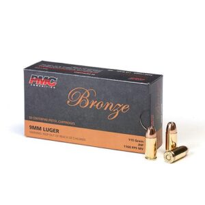 PMC 9mm 115 Grain JHP 50 Round Box
