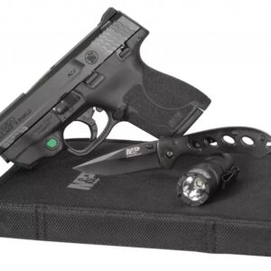 Smith & Wesson M&P9 Shield M2.0 9mm Pistol w/ CT Green Laser + EDC Kit 12396